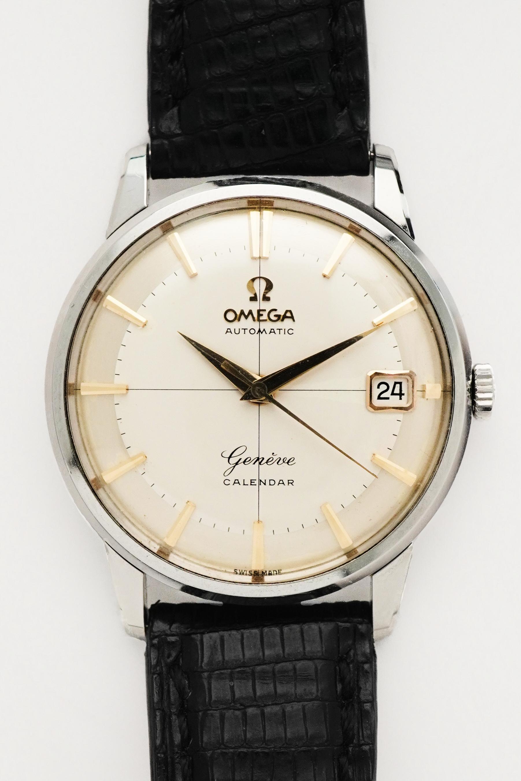 Omega Geneve Calendar - Omega | tankawatches.com