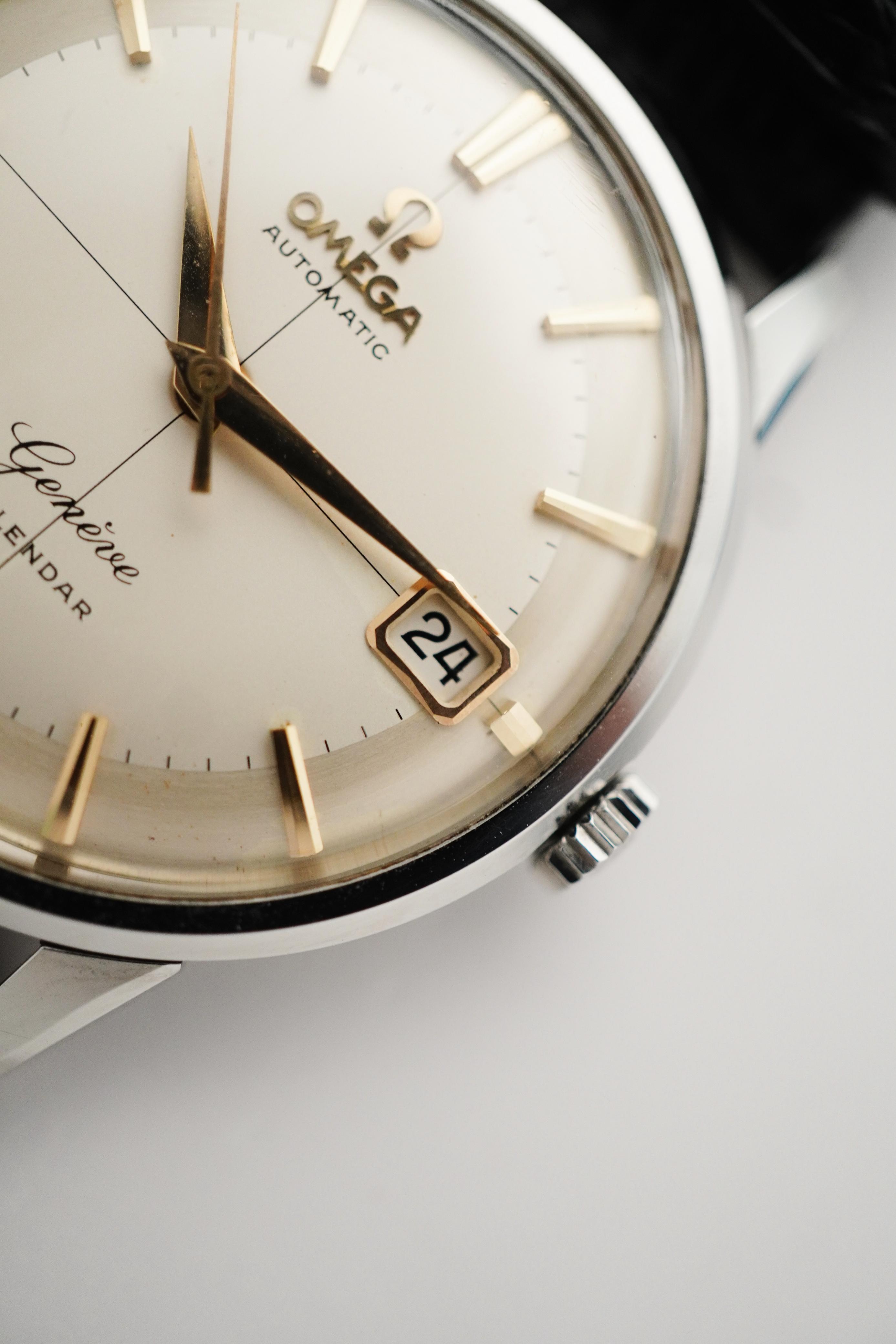 Omega Geneve Calendar - Omega | tankawatches.com