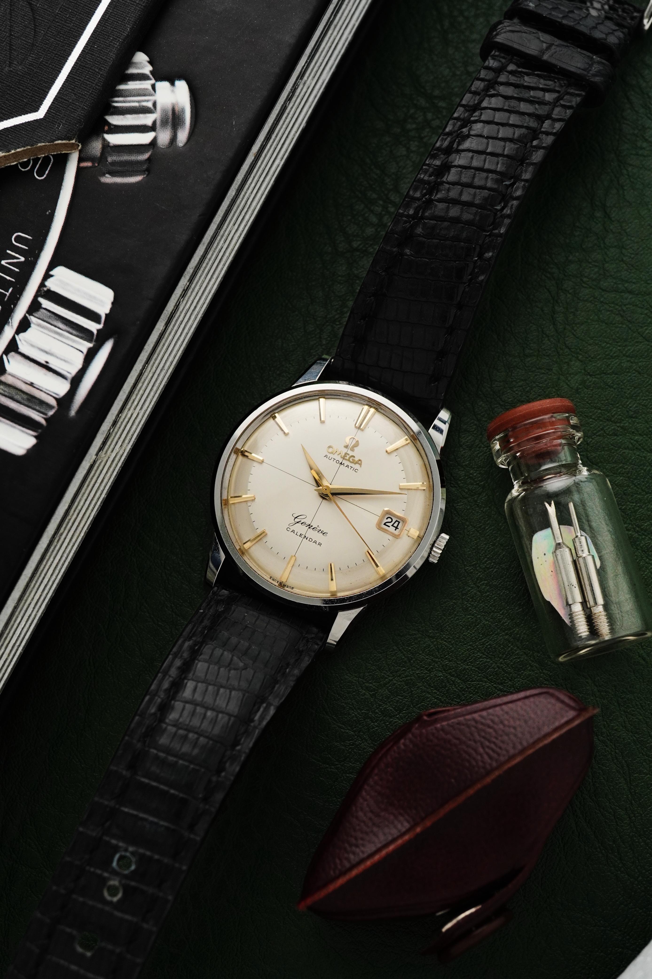 Omega Geneve Calendar - Omega | tankawatches.com